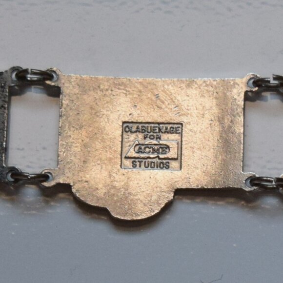 Vintage ACME Studio “Burbs” Cloisonné Bracelet by ADRIAN OLABUENAGA Uniq… - Picture 6 of 10